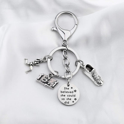 Runner Gifts Marathon Gift Runner Keychain Marathon Jewelry Running Gifts